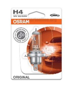 Osram H4 (472) Single Blister Bulb - 55w/60w 3 Pin